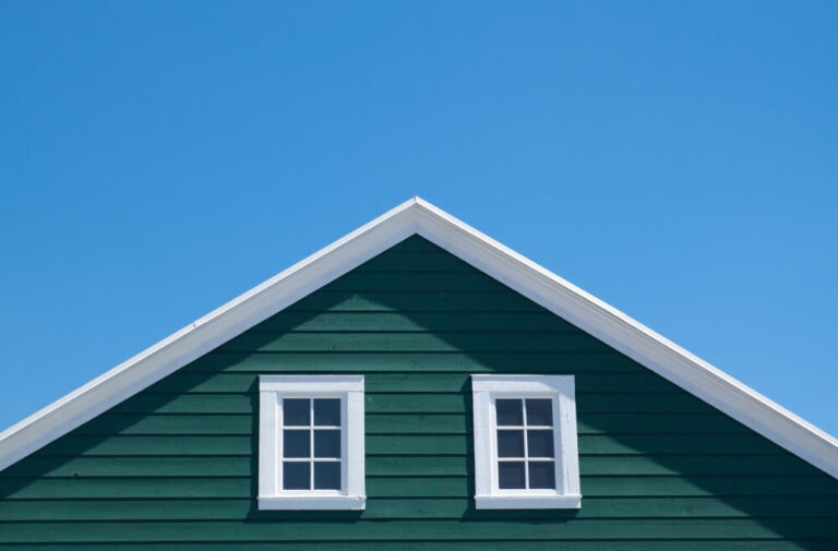gable roofs